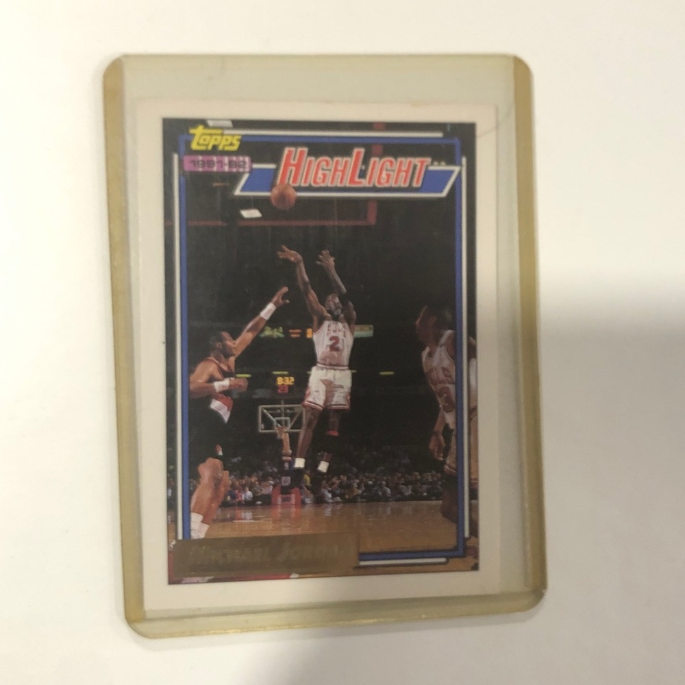 1992 Topps MICHAEL JORDAN 'HIGHLIGHT' #3